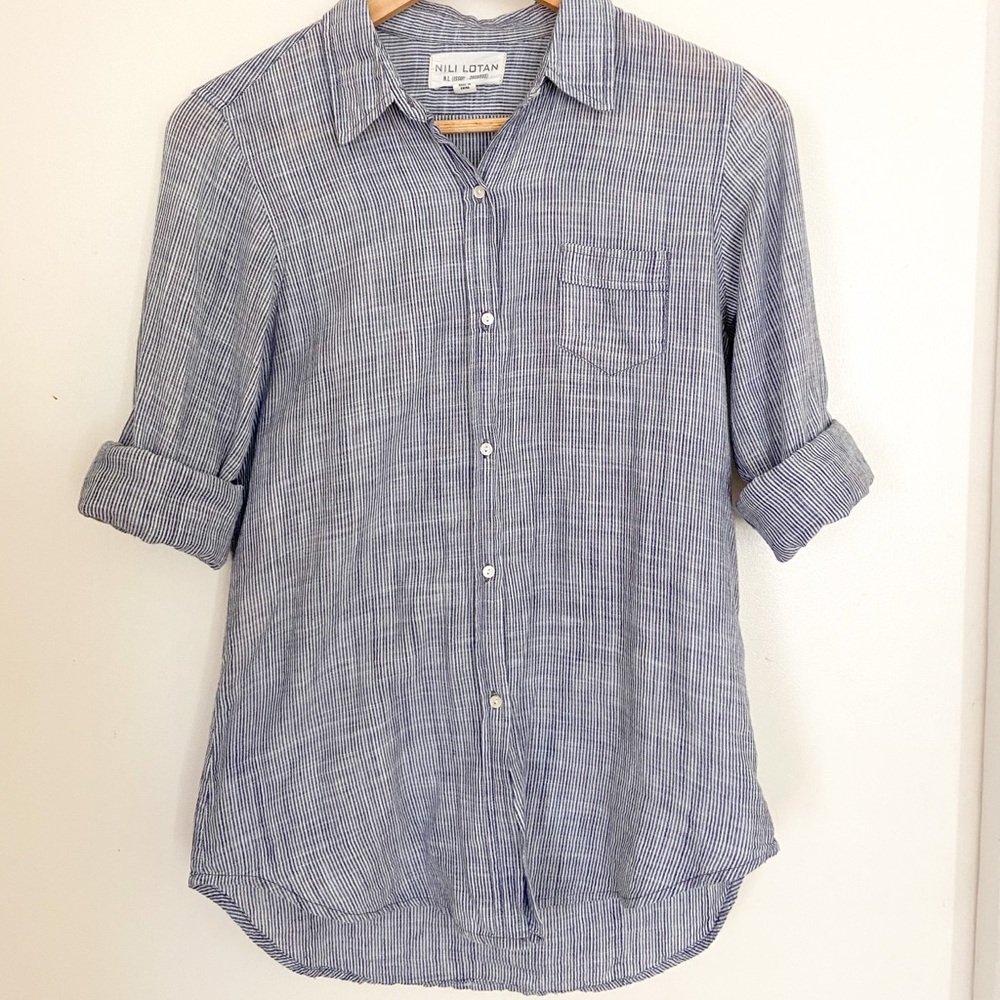 Nili Lotan cotton button up